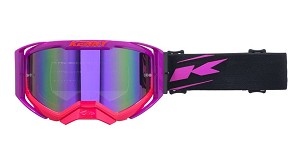 KENNY RACING NAOČARE PERFORMANCE EVO 2 PURPLE MIRROR-OGLEDALO BOJA LJUBIČASTA/CRNA