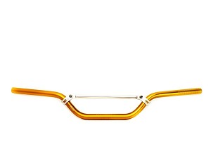 ACCEL VOLAN ALUMINIJUMSKA SA POPREČKOM (22,2MM) MX MINI BOJA ZLATNA (ŠIRINA: 732MM, WYS. 100MM)