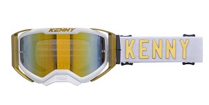 KENNY RACING NAOČARE PERFORMANCE EVO 2 GOLD MIRROR- OGLEDALO BOJA ZLATNA/BELA