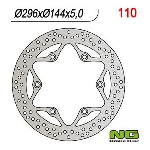 NG DISK KOČIONI PREDNJI HONDA CB 500, CBF 500/600, VFR 750, VT 750 C, CBR 1000 (296x144x5)