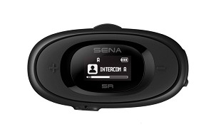 SENA MOTOCIKLISTIČKI INTERKOM 5R BLUETOOTH 5.1 ZA 700M SA SA DISPLEJEM LCD, ZVUČNICIMA HD SPEAKERS I UNIVERZALNIM SETOM MIKROFONA ( 1 SET ) (EL)