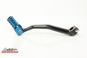ACCEL POLUGA PROMENE MENJAČA YAMAHA YZ 250 '99-'04 ALUMINIJUMSKA BOJA CRNA, ZAVRŠETAK PLAVA