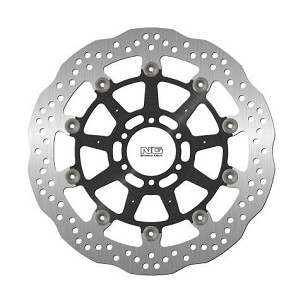 NG DISK KOČIONI PREDNJI BMW S 1000R/RR '13-'20, HP4 '12-'17, S1000XR '17-'19 (320X64X5,0MM) (6X8,5MM) WAVE PLUTAJUĆI (SREDINA ALUMINIJUMSKA)