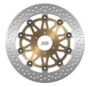 NG KOČIONI DISK PREDNJI HONDA CBR 900 98-99 (310x62x5) (6X6,5MM) PLIVAJUĆI ZLATNA SREDINA