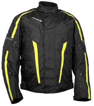 ROLEFF RASPRODAJA JAKNA TEKSTILNA KRATKA SA MEMBRANOM WIND-TEX I ODVOJIVU SA PODSTAVOM THERMO MODEL KOPENHAGEN BOJA CRNA/NEON VELIČINA M