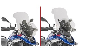 KAPPA VIZIR BMW R 1300 GS '24-'25 (65 X 54 CM) PROVIDNA ( ZA MODELI BEZ RADARU)