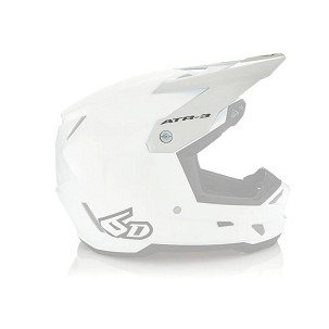 6D HELMETS REPLACEMENT VISOR - ŠILT ZA KACIGU ATR-3 SOLID WHITE BOJA BELA