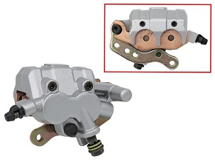 BRONCO ZACISK KOČIONI KAWASAKI KLF 300 BAYOU '89-'06, KLF 400 BAYOU 93-'99, KVF 650 BRUTE FORCE '06-'14, KVF 750 BRUTE FORCE '05-'18, KRF 750 TERYX '08-'13, SUZUKI LT-A 500 QUADMASTER '00-'01, LT-F 500F QUADRUNNER '98-'02 (PREDNJI LEVI) (OEM: 4304