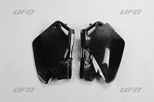 UFO ZADNJE BOČNE PLASTIKE HONDA CR 85 '03-'07 BOJA CRNA
