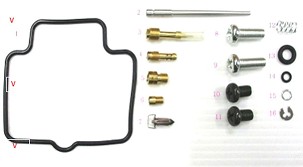 BEARING WORX SET ZA POPRAVKU KARBURATORA SUZUKI LT-F 250 OZARK '02-'14 (26-1094)