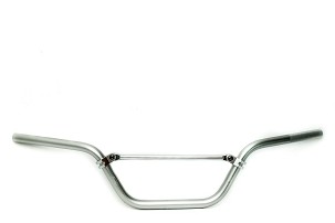 ACCEL VOLAN ALUMINIJUMSKA SA POPREČKOM (22,2MM) ATV VISOKA BOJA SREBRNA (ŠIRINA: 770MM, WYS. 160MM)