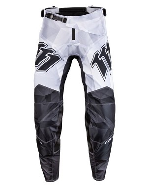 111 RACING RASPRODAJA PANTALONE MOTO 111.1 - RAZOR BLACK BOJA CRNA/BELA VELIČINA 36