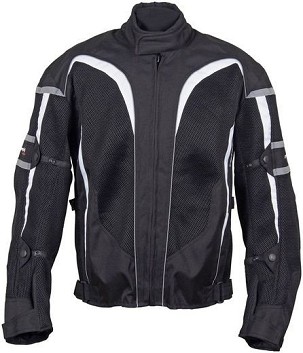 ROLEFF PROMOCIJA JAKNA TEKSTILNA KRATKA LETNJA SA ODVOJIVU MEMBRANA WIND-TEX (2U1) MODEL RO607 BOJA CRNA/BELA VELIČINA XXL