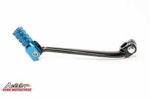 ACCEL POLUGA PROMENE MENJAČA YAMAHA WR 250R '08-'18, WR 250X '08-'11 ALUMINIJUMSKA BOJA CRNA, ZAVRŠETAK PLAVA