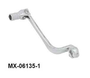 PSYCHIC POLUGA PROMENE MENJAČA KAWASAKI KLX 110 '02-'04, SUZUKI DRZ 110 '02-'04 (OEM: 13156-1205) (KOVANE ALUMINIUM) BOJA SREBRNA (ANODIRANI)