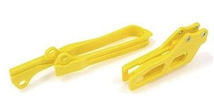 POLISPORT VOĐICA I KLIZAČ LANCA (KOMPLET) SUZUKI RMZ 250 '19-'22; RMZ 450 '18-'22 BOJA ŽUTA