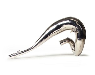 DEP PIPES ARMOURED DIFUZOR/KOMORA/TUBA REZONANSOWA NIKLOWANA (FRONT EXHAUST PIPE NICKEL): SUZUKI RM250 `99-'00 (PO NARUDŽBINI)