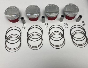 WOSSNER KOMPLET KLIPOVA SUZUKI GSX 1300 R HAYABUSA '08-'20 BIG BORE HIGH COMP. (14.0:1) (83,95MM)