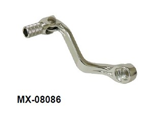 PSYCHIC POLUGA PROMENE MENJAČA KTM SX 65 '09-'24, XC 65 '09, HUSQVARNA TC 65 '17-'24, GAS GAS MC 65 '21-'24 (OEM: 46234031044) (KOVANE ALUMINIUM) BOJA SREBRNA (ANODIRANI)