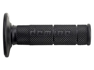 DOMINO RUČKE (RUČKE) OFF ROAD JEDNOKOMPONENTNE ULTRA SOFT (22+25MM, DUŽ.120/123MM) BEZ OTVORA BOJA CRNA