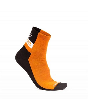 111 RACING RASPRODAJA ČARAPE COOL BOJA CRNA/NARANDŽASTA/BELA VELIČINA 43-46