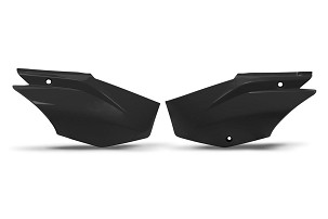 UFO 2026/05 ZADNJE BOČNE OPLATE HONDA CRF 110F '19-26, CRF 125 '25-'27 CRNA BOJA