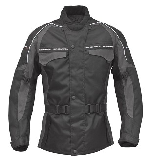 ROLEFF RASPRODAJA JAKNA TEKSTILNA DUGA MODEL RENO (2U1) BOJA CRNA/SIVA VELIČINA S