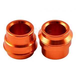 ACCEL DISTANTNE ČAURE TOČKA PREDNJI KTM SX/SXF 125-530 '15-'23, EXC/EXCF 125-530 '16-'23, HUSQVARNA TC/FC 125-400 '15-'23, TE/FE 125-501 '16-'23, TX/FX 125-450 '17-'23 BOJA NARANDŽASTA (OSOVINA 22MM)