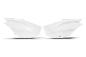UFO 2026/05 ZADNJE BOČNE OPLATE HONDA CRF 110F '19-26, CRF 125 '25-'27 BELA BOJA