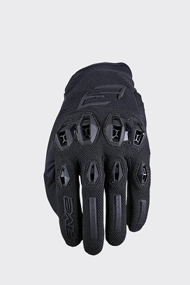 FIVE GLOVES RUKAVICE KOŽNO-TEKSTILNE STUNT EVO 2 BOJA CRNA VELIČINA 10 (L)