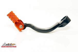 ACCEL POLUGA PROMENE MENJAČA KTM SX 85 '18-'25, SX 125/150 '16-'23, EXCF/SXF 450 '16-'22, EXC500 '17-'23, GAS GAS MC 85 '21-'25, 125 '21-'23 MC 450F '21-'23, HUSQVARNA TC 85 '18-'24, 125 '16-'23, FC/FE 450 '16-'22 ALUMINIJUMSKA BOJA CRNA ZAVRŠETAK NARANDŽASTC