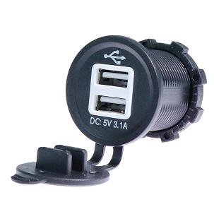 BIKETEC PRO MOTOCIKLISTIČKA UTIČNICA 2X USB TYP-A (EL)
