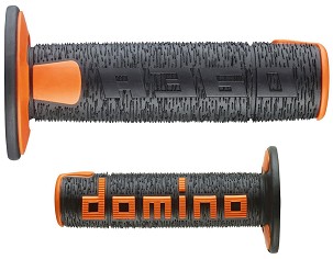 DOMINO RUČKE (RUČKE) OFF ROAD NEW LAMELAR DVOKOMPONENTNE BOJA CRNA/NARANDŽASTA