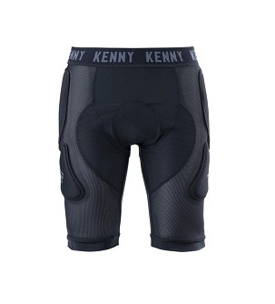 KENNY RACING ŠORC SA ŠTITNICIMA MTB ROCK BOJA CRNA VELIČINA L