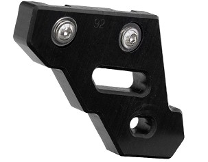 CROSSPRO ŠTITNIK LANCA ZADNJA SA PLASTIKE DTC HONDA CRF 1100L AFRICA TWIN '20-'25, XL 750 TRANSALP '23-'25 BOJA CRNA