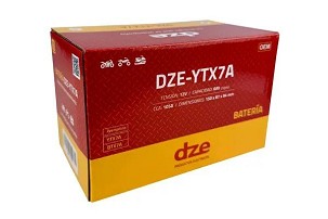 DZE GEL AKUMULATOR YTX7A 12V 6AH 105A 150X87X94 BEZ ODRŽAVANJA - NAPUNJEN (12)