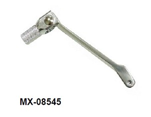 PSYCHIC POLUGA PROMENE MENJAČA HONDA CRF 80F '04-'13, XR 80 / 100 R '01-'03, CRF 100 F '04-'13 (OEM: 24701-KN4-A60; 24701-KSJ-305) (KOVANE ALUMINIUM) BOJA SREBRNA (ANODIRANI)