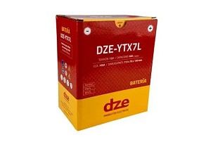 DZE GEL AKUMULATOR YTX7L 12V 6AH 100A 113X70X130 BEZ ODRŽAVANJA - NAPUNJEN (12)