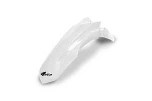 UFO 2026/05 PREDNJI BLATOBRAN HONDA CRF 110F '19-26, CRF 125 '25-'27 BELA BOJA