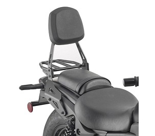 KAPPA NASLON ZA PUTNIKA SA NOSAČEM (SISIBAR) KAWASAKI ELIMINATOR 500 '24-'25, CRNA