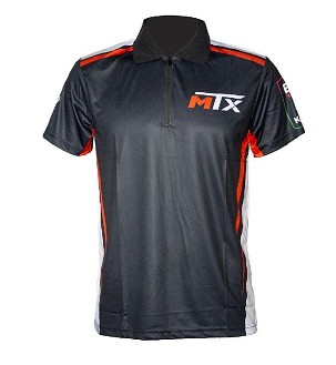 MTX PARTS MAJICA POLO SHIRT BOJA CRNA VELIČINA L