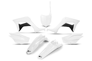 UFO 2026/05 KOMPLET PLASTIKE HONDA CRF 110F '19-26, CRF 125 '25-'27 BELA BOJA