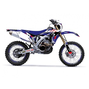 BLACKBIRD KOMPLET NALEPNICA (FOLIJA) YAMAHA WR 450F '12-'15 DREAM 5 BOJA PLAVA CRNA
