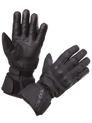 MODEKA RUKAVICE KOŽNE DUGE MODEL STAVANGER BOJA CRNA VELIČINA 8