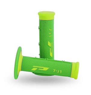 PROGRIP RUČKE PG791 OFF ROAD (22+25MM, DUŽ.115MM) BOJA ZELENE/ŽUTA FLUO (DVOKOMPONENTNE) (791-378) (PG791YF/GR)