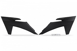 UFO ŠTITNICI HLADNJAKA KTM SX/SXF(SX-F) 125/250/300/350/450F '23-24, EXC/EXCF(EXC-F) 150/250/300/350/450/500 TBI '24-26 BOJA CRNA