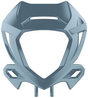 POLISPORT ŠTITNIK LAMPE PREDNJI BETA RR 250/300 2T 350/400/450 4T; X-TRAINER '20-'24 BOJA SIVA NARDO GREY