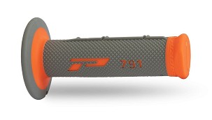 PROGRIP RUČKE PG791 OFF ROAD (22+25MM, DUŽ.115MM) BOJA SIVA/NARANDŽASTA (DVOKOMPONENTNE) (791-387) (PG791OR/GR)