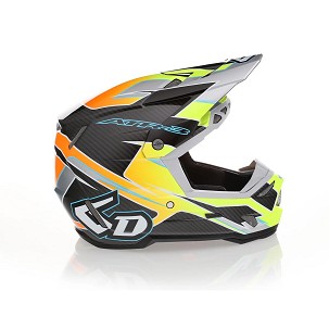 6D HELMETS CROSS/ENDURO KACIGA ATR-3 REFLEX NEON YELLOW FIM (FRHPhe-02) BOJA ŽUTA FLUO VELIČINA S