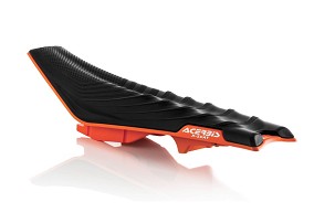 ACERBIS SEDIŠTE KOMPLETNE SEDIŠTE X-SEAT KTM EXC / EXC-F '17-'19, SX / SX-F '16-'18 MEKO BOJA CRNA / NARANDŽASTA